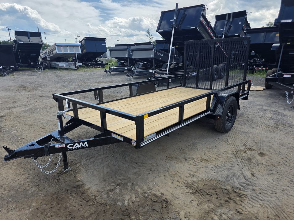 New 2026 Cam Superline 6X12 - TUBE TOP Utility Trailer