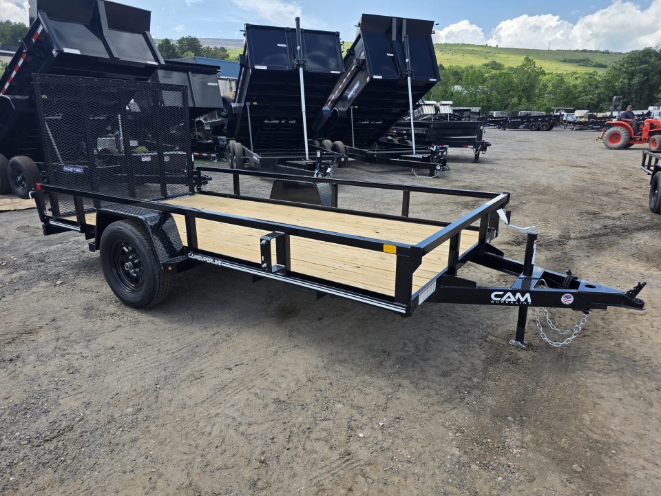 New 2026 Cam Superline 6X12 - TUBE TOP Utility Trailer