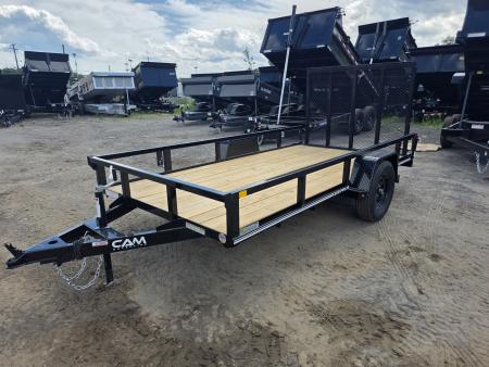 New 2026 Cam Superline 6X12 - TUBE TOP Utility Trailer