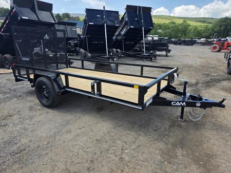 New 2026 Cam Superline 6X12 - TUBE TOP Utility Trailer