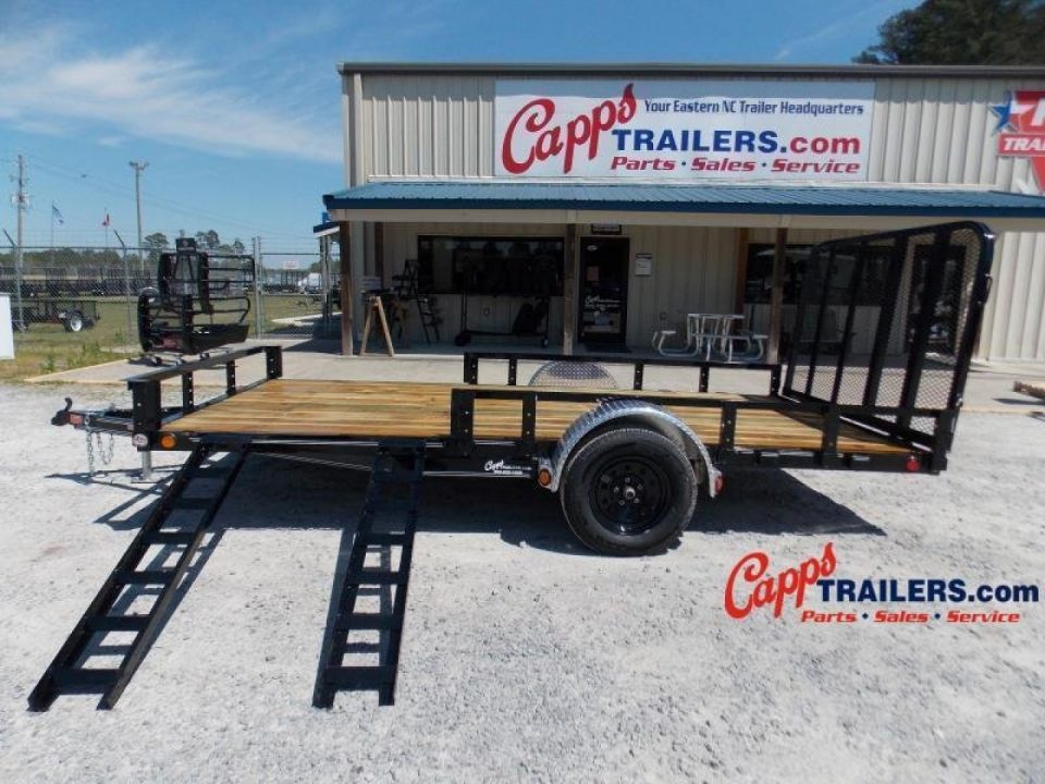 New 2027 PJ Trailers PJ U821431DSFK-ATVR Utility Trailer