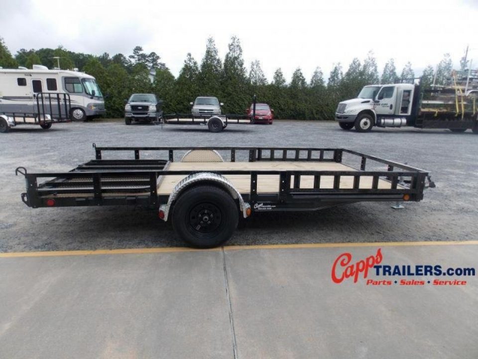 New 2027 PJ Trailers PJ U821431DSFK-ATVR Utility Trailer