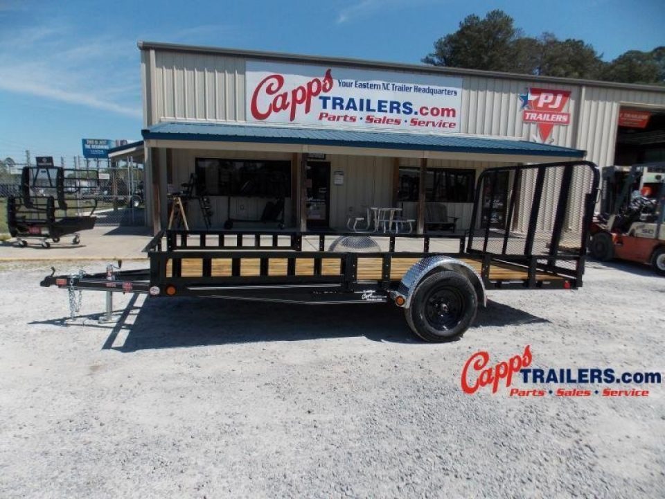 New 2027 PJ Trailers PJ U821431DSFK-ATVR Utility Trailer