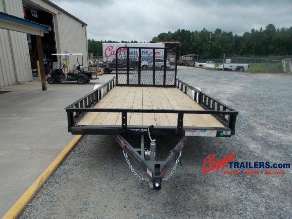 New 2027 PJ Trailers PJ U821431DSFK-ATVR Utility Trailer