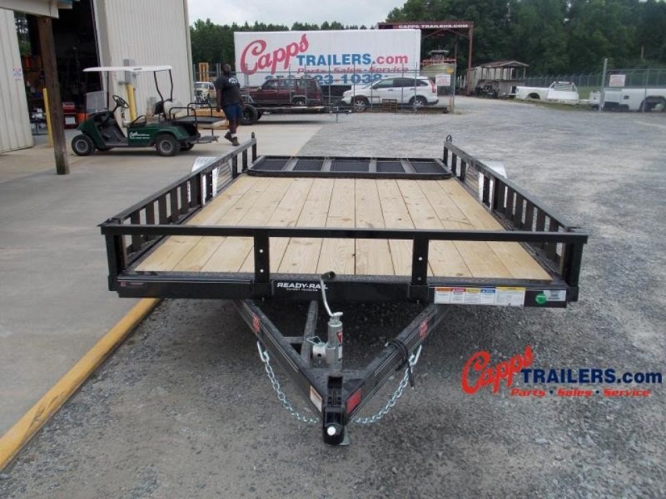 New 2027 PJ Trailers PJ U821431DSFK-ATVR Utility Trailer