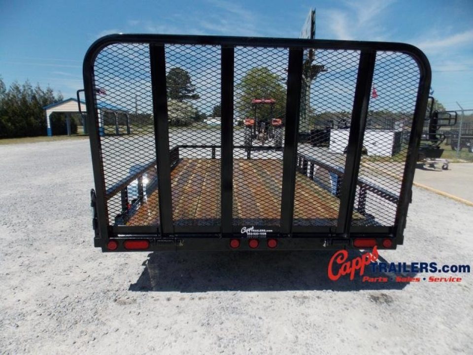 New 2027 PJ Trailers PJ U821431DSFK-ATVR Utility Trailer