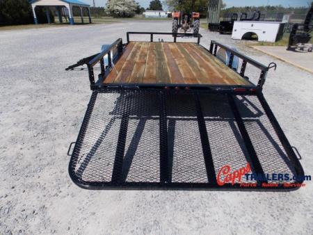 New 2027 PJ Trailers PJ U821431DSFK-ATVR Utility Trailer