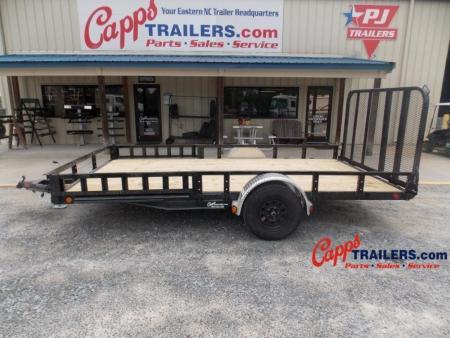 New 2027 PJ Trailers PJ U821431DSFK-ATVR Utility Trailer