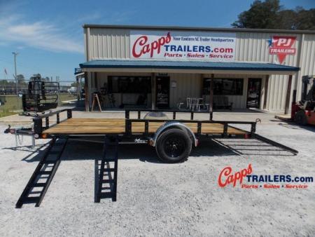 New 2027 PJ Trailers PJ U821431DSFK-ATVR Utility Trailer