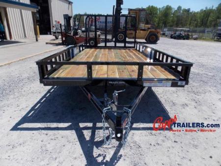 New 2027 PJ Trailers PJ U821431DSFK-ATVR Utility Trailer