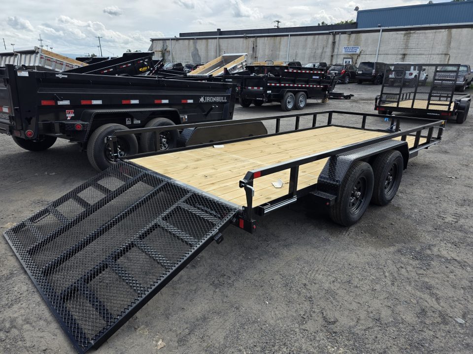 New 2026 Cam Superline 7X16 7K - TUBE TOP Utility Trailer