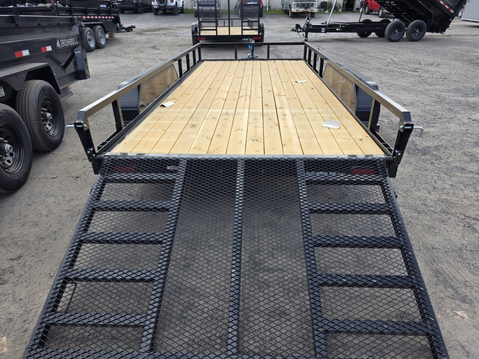 New 2026 Cam Superline 7X16 7K - TUBE TOP Utility Trailer