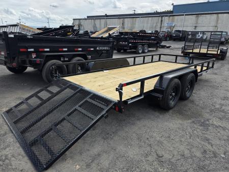 New 2026 Cam Superline 7X16 7K - TUBE TOP Utility Trailer