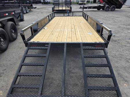 New 2026 Cam Superline 7X16 7K - TUBE TOP Utility Trailer