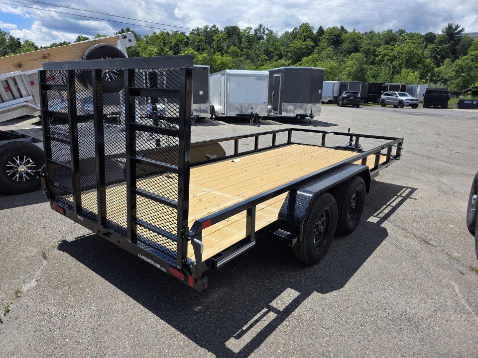 New 2026 Cam Superline 7X16 7K - TUBE TOP Utility Trailer
