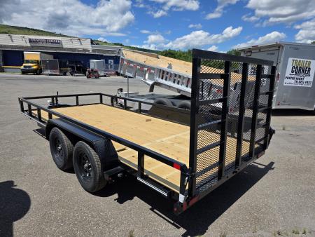 New 2026 Cam Superline 7X16 7K - TUBE TOP Utility Trailer