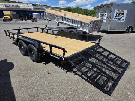 New 2026 Cam Superline 7X16 7K - TUBE TOP Utility Trailer