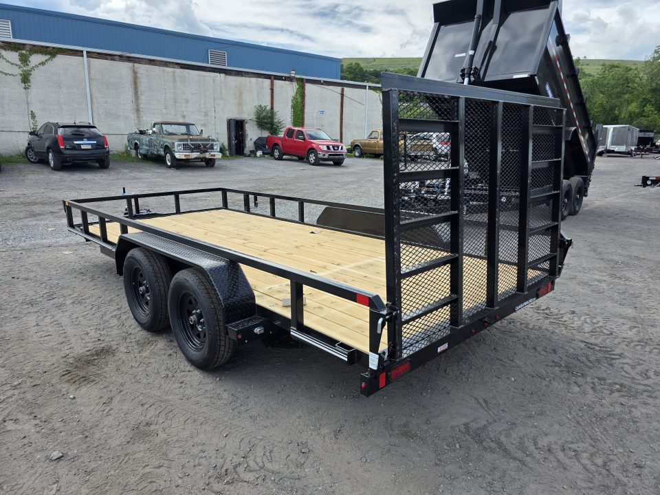 New 2026 Cam Superline 7X16 7K - TUBE TOP Utility Trailer