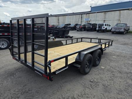 New 2026 Cam Superline 7X16 7K - TUBE TOP Utility Trailer