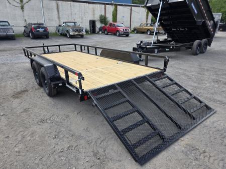 New 2026 Cam Superline 7X16 7K - TUBE TOP Utility Trailer