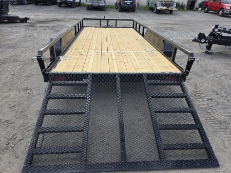 New 2026 Cam Superline 7X16 7K - TUBE TOP Utility Trailer