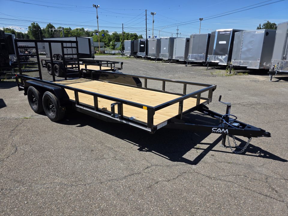 New 2026 Cam Superline 7X16 7K - TUBE TOP Utility Trailer