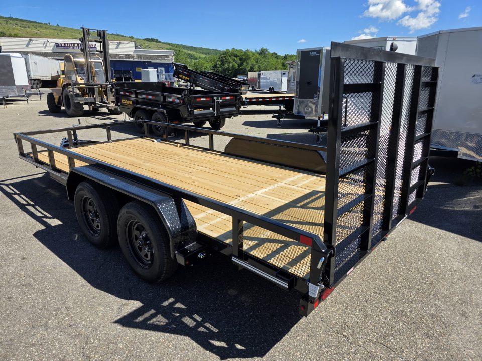 New 2026 Cam Superline 7X16 7K - TUBE TOP Utility Trailer