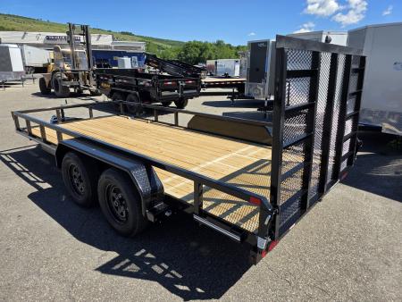 New 2026 Cam Superline 7X16 7K - TUBE TOP Utility Trailer