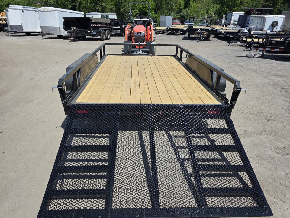New 2026 Cam Superline 7X12 7K - TUBE TOP Utility Trailer
