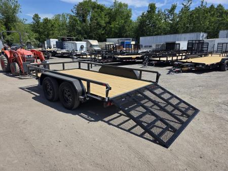 New 2026 Cam Superline 7X12 7K - TUBE TOP Utility Trailer