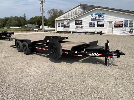 New 2026 H&H Trailers H-GT166-140 Tilt Trailer