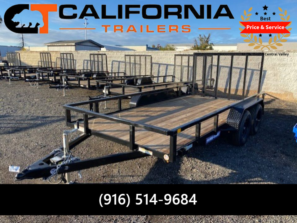 New 2026 Sure-Trac 7x14 Tube Top Utility 7K Utility Trailer