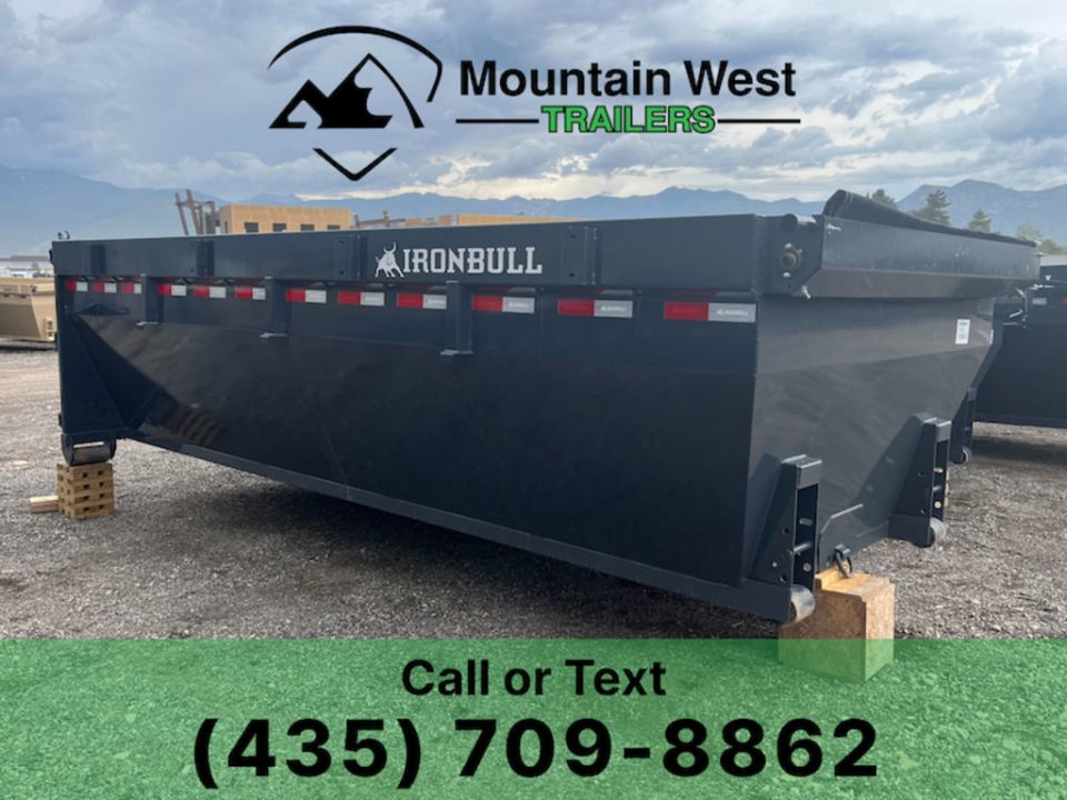 New 2026 Iron Bull Trailers 7X16 Roll-Off Bin For The Iron Bull DBG & DBB