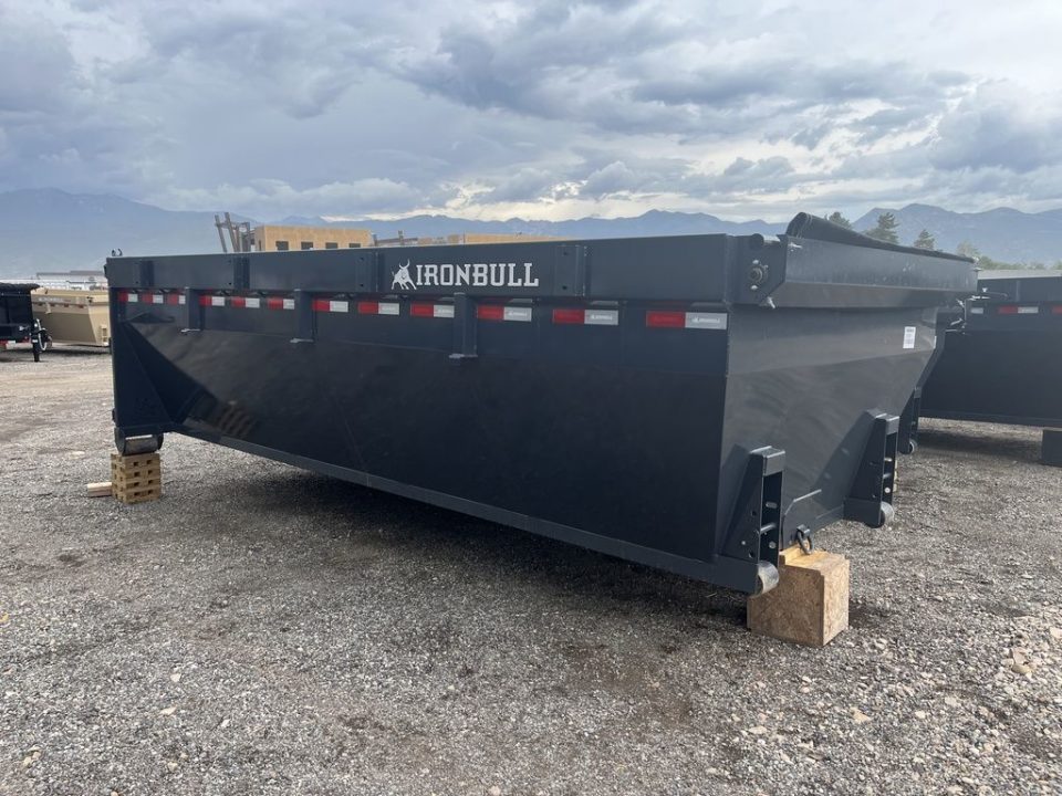 New 2026 Iron Bull Trailers 7X16 Roll-Off Bin For The Iron Bull DBG & DBB