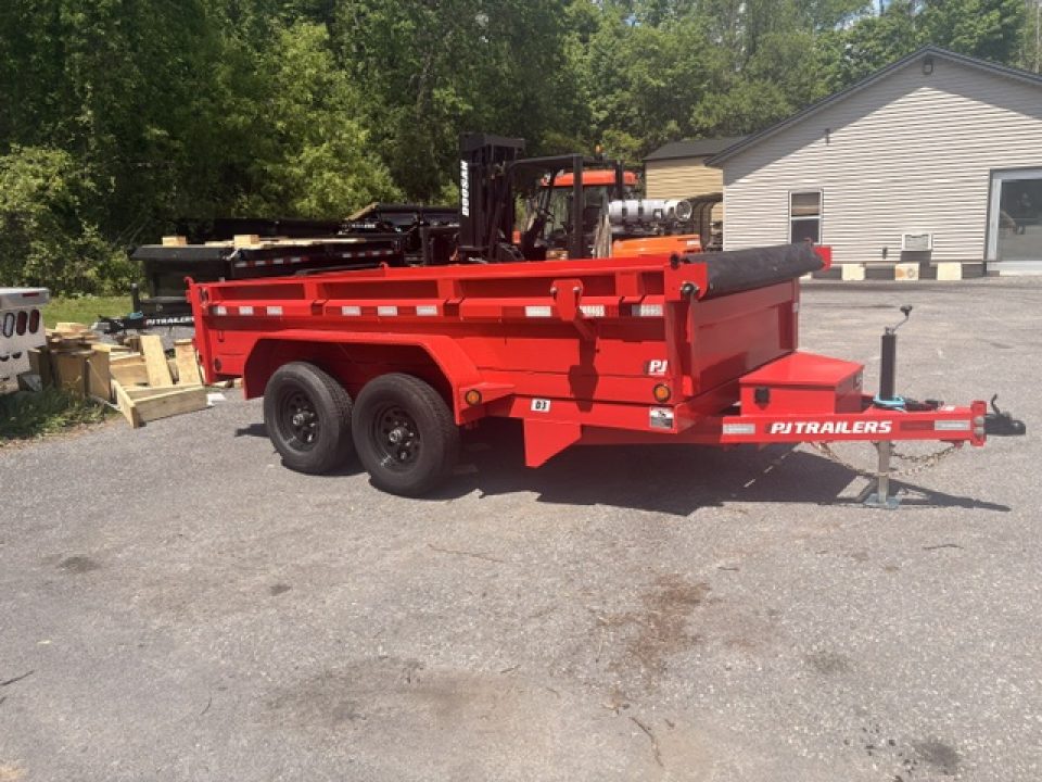 New 2026 PJ TRAILERS D3 6' x 12' Dump Trailer - 10K GVW