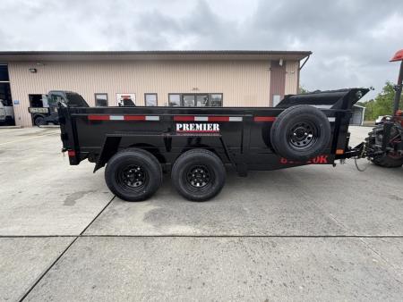 New 2026 Premier Trailers Inc. LE HDT 6X12 Dump Trailer - Roll Back Tarp - Ramps - 9990# GVWR