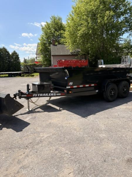 New 2026 PJ Trailers D7- 7' X 14' Dump Trailer - 14K GVW