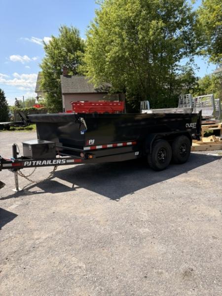 New 2026 PJ Trailers D7- 7' X 14' Dump Trailer - 14K GVW