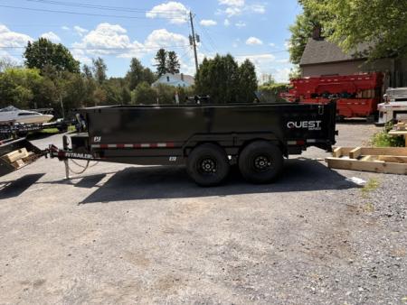 New 2026 PJ Trailers D7- 7' X 14' Dump Trailer - 14K GVW