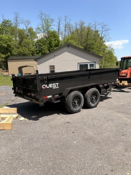 New 2026 PJ Trailers D7- 7' X 14' Dump Trailer - 14K GVW