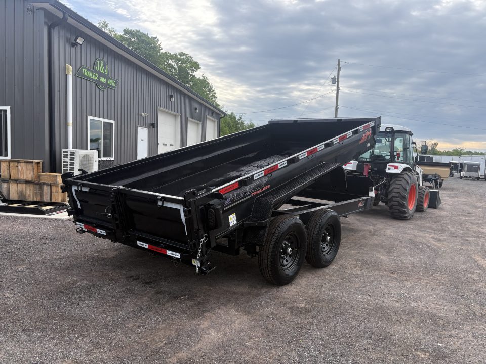 New 2026 Horizon Trailers 14' 14K Dump Trailer
