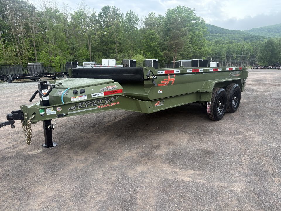 New 2026 Horizon Trailers 14' 14K Dump Trailer