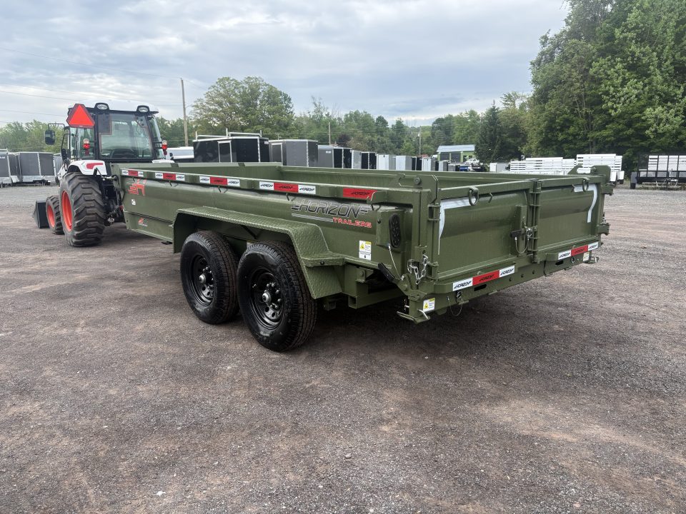 New 2026 Horizon Trailers 14' 14K Dump Trailer