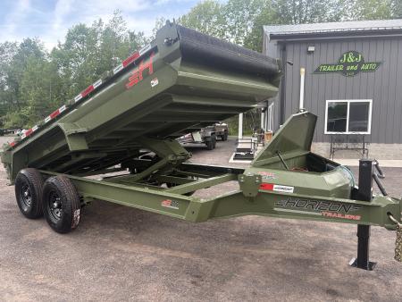 New 2026 Horizon Trailers 14' 14K Dump Trailer