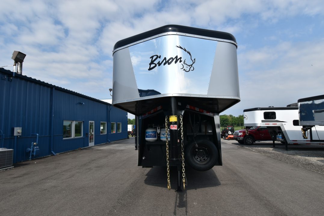 Used 2022 Bison Trailers 7208 Ranger Horse Trailer