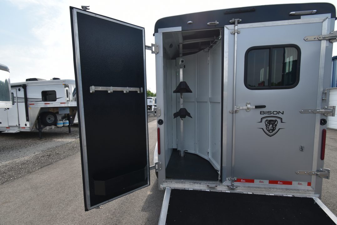 Used 2022 Bison Trailers 7208 Ranger Horse Trailer