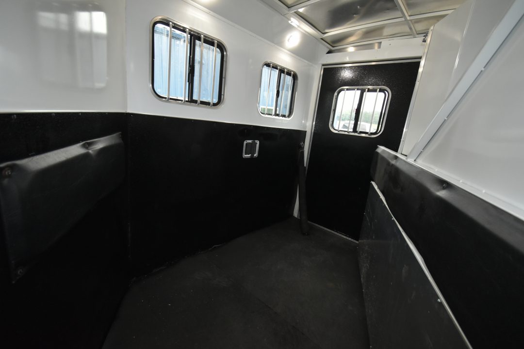Used 2022 Bison Trailers 7208 Ranger Horse Trailer