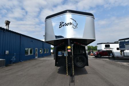Used 2022 Bison Trailers 7208 Ranger Horse Trailer