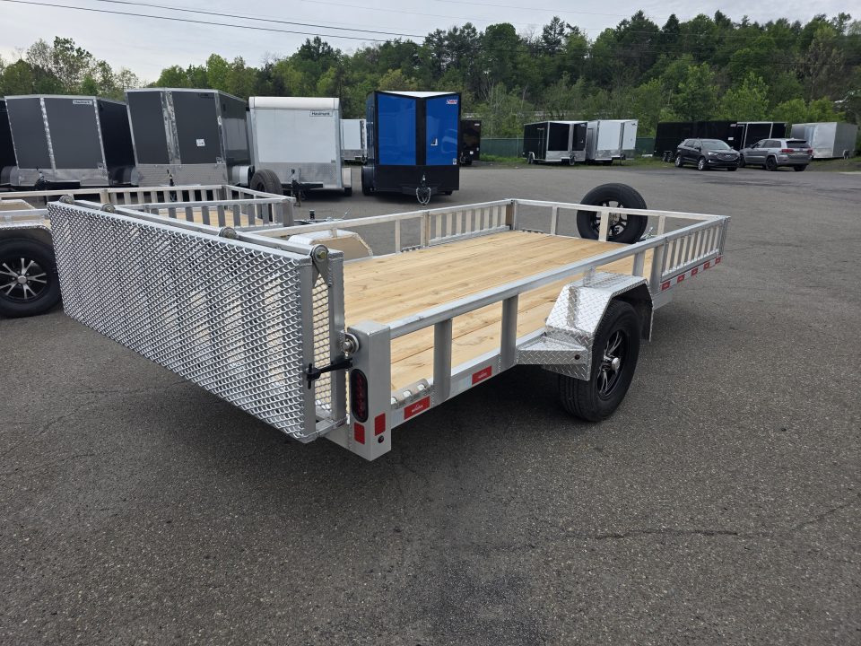 New 2026 Nordtek 82X14 ALUMINUM - SIDE LOAD RAMPS Utility Trailer