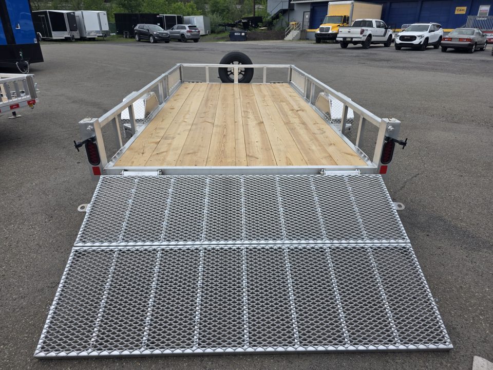 New 2026 Nordtek 82X14 ALUMINUM - SIDE LOAD RAMPS Utility Trailer